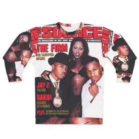 90s Hip Hop Graphic Sweatshirt for Vintage Rap Fans