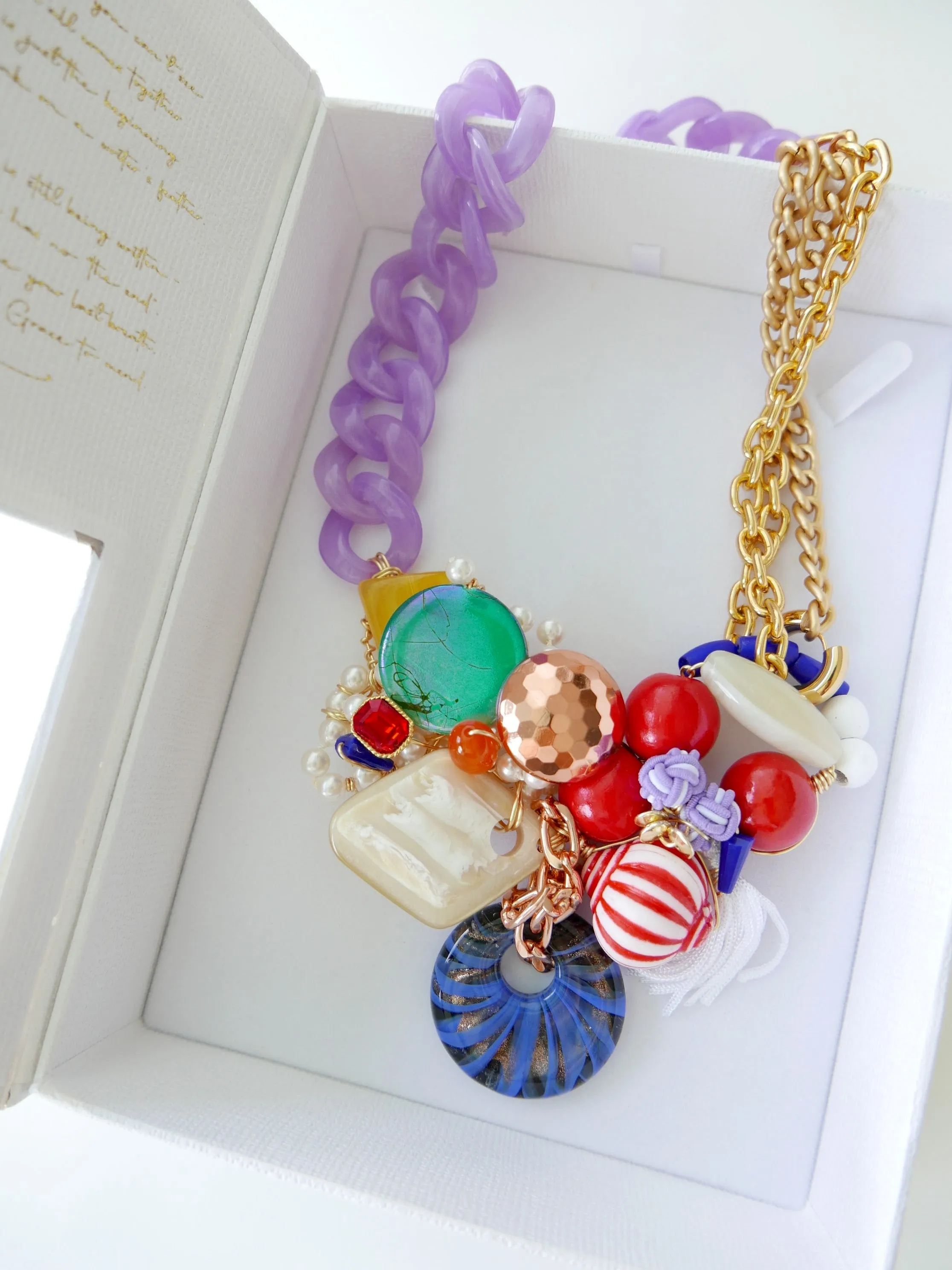 Be Filled With Life Necklace - Carnival Collection