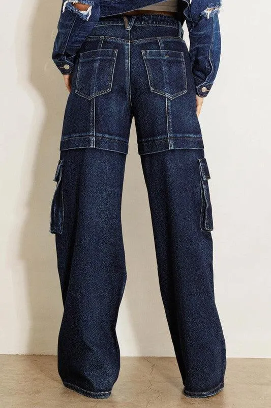Cargo Me | Wide Jeans