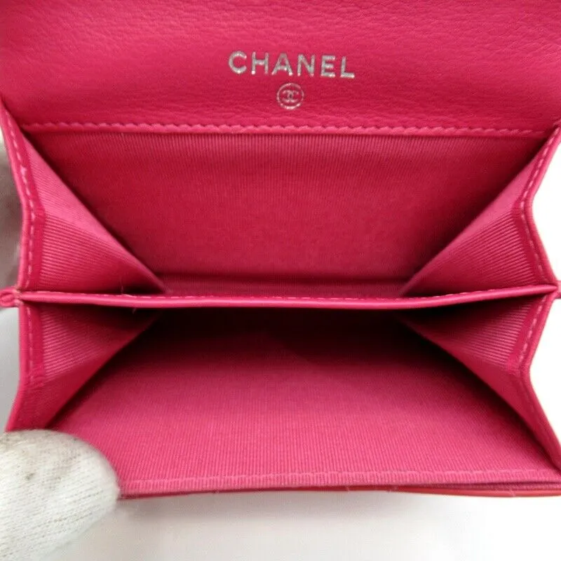 Chanel Matrasse Coin Case Patent Leather