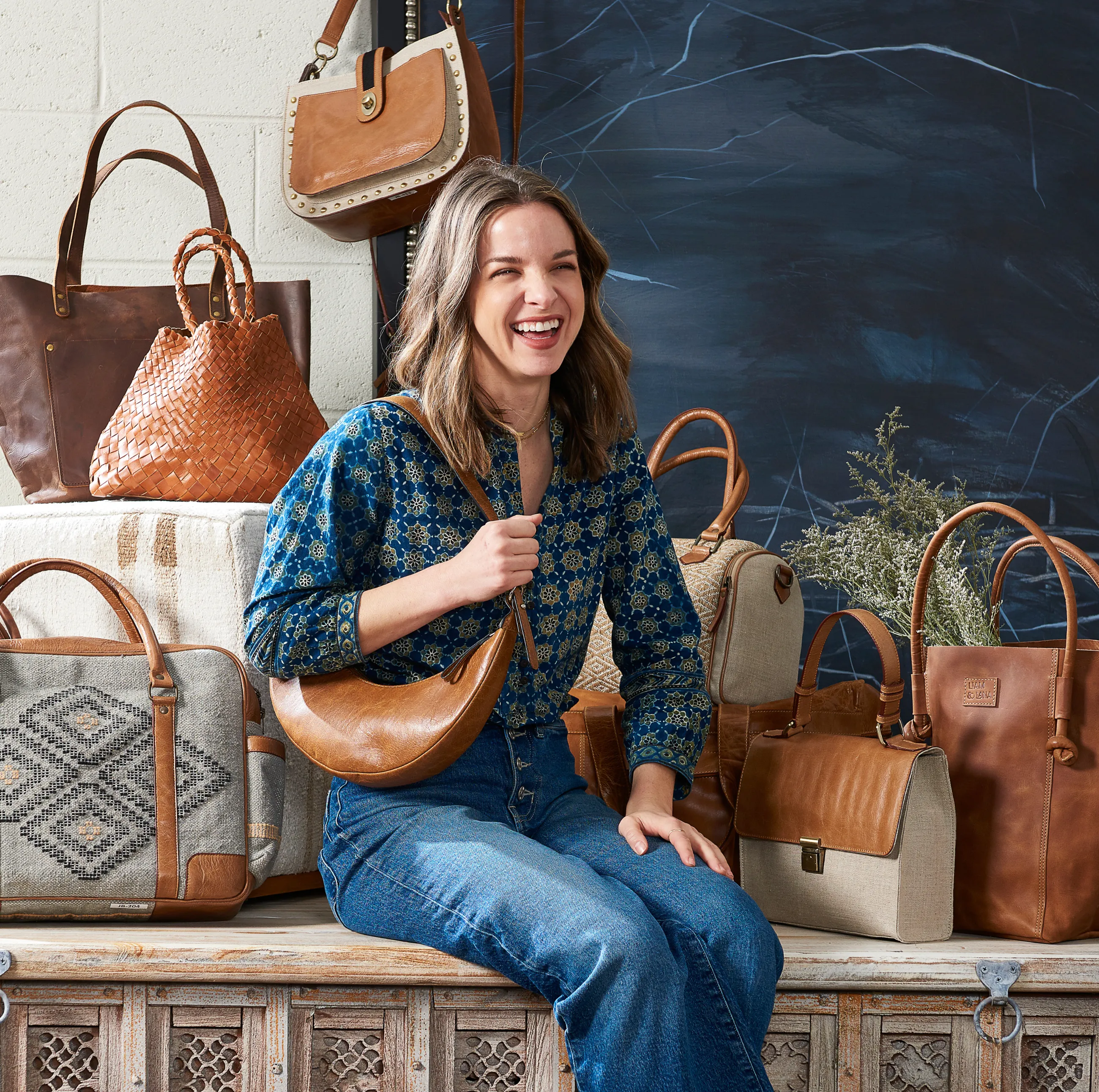 Crescent Moon Shoulder Bag