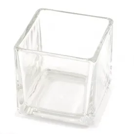 Cube Candle Glass Jar 29cl