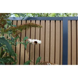 Durapost Urban Composite Slatted Panels - Pack of 2