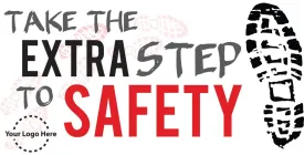 Extra Step Safety Banner - #225412
