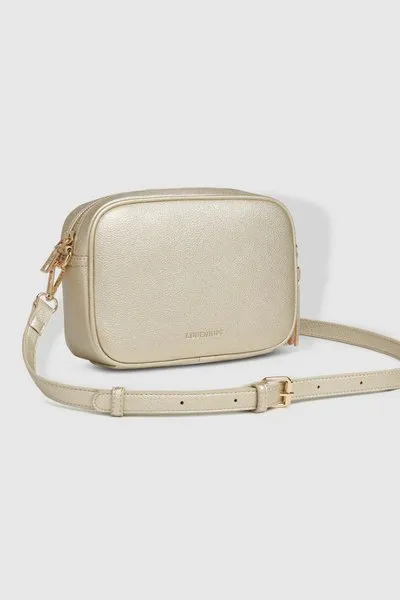GINGER METALLIC CROSSBODY BAG GOLD