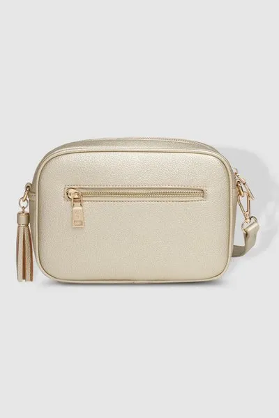 GINGER METALLIC CROSSBODY BAG GOLD