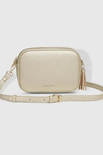 GINGER METALLIC CROSSBODY BAG GOLD