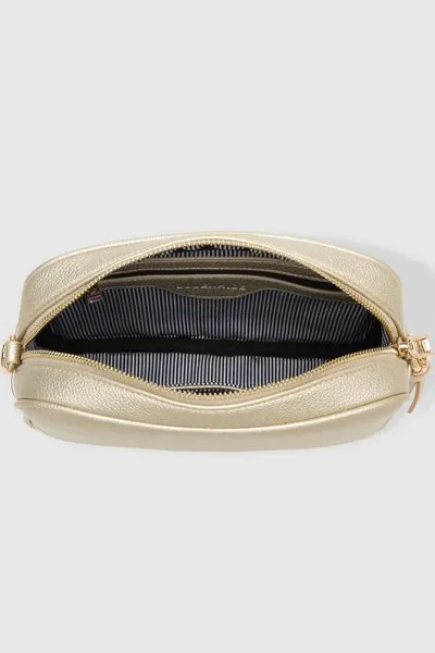 GINGER METALLIC CROSSBODY BAG GOLD