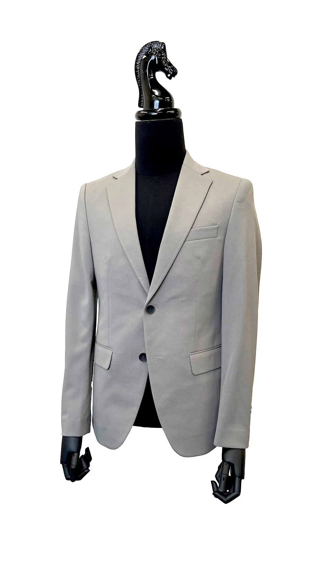 GRAY BLAZER VECO422
