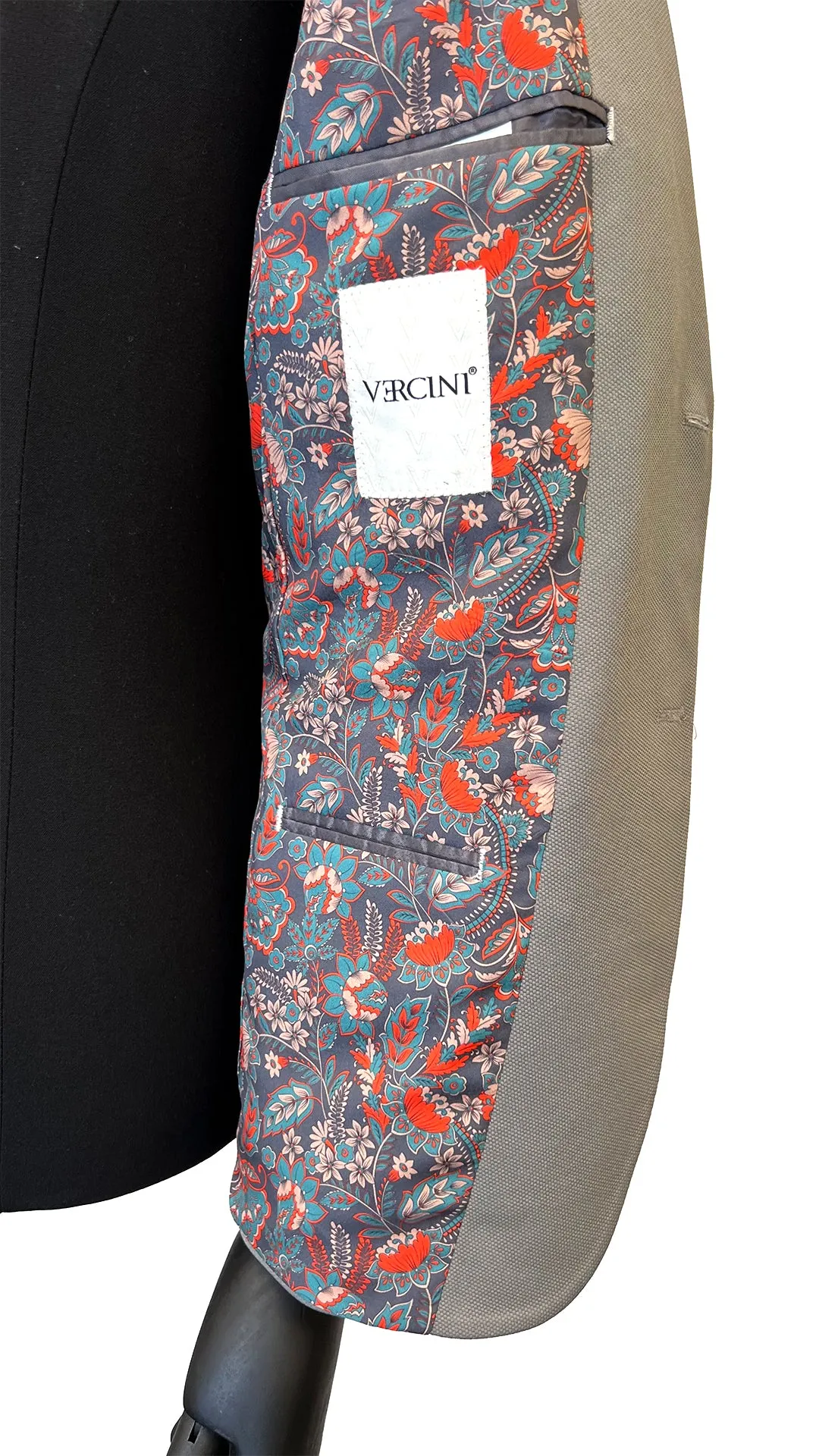 GRAY BLAZER VECO422