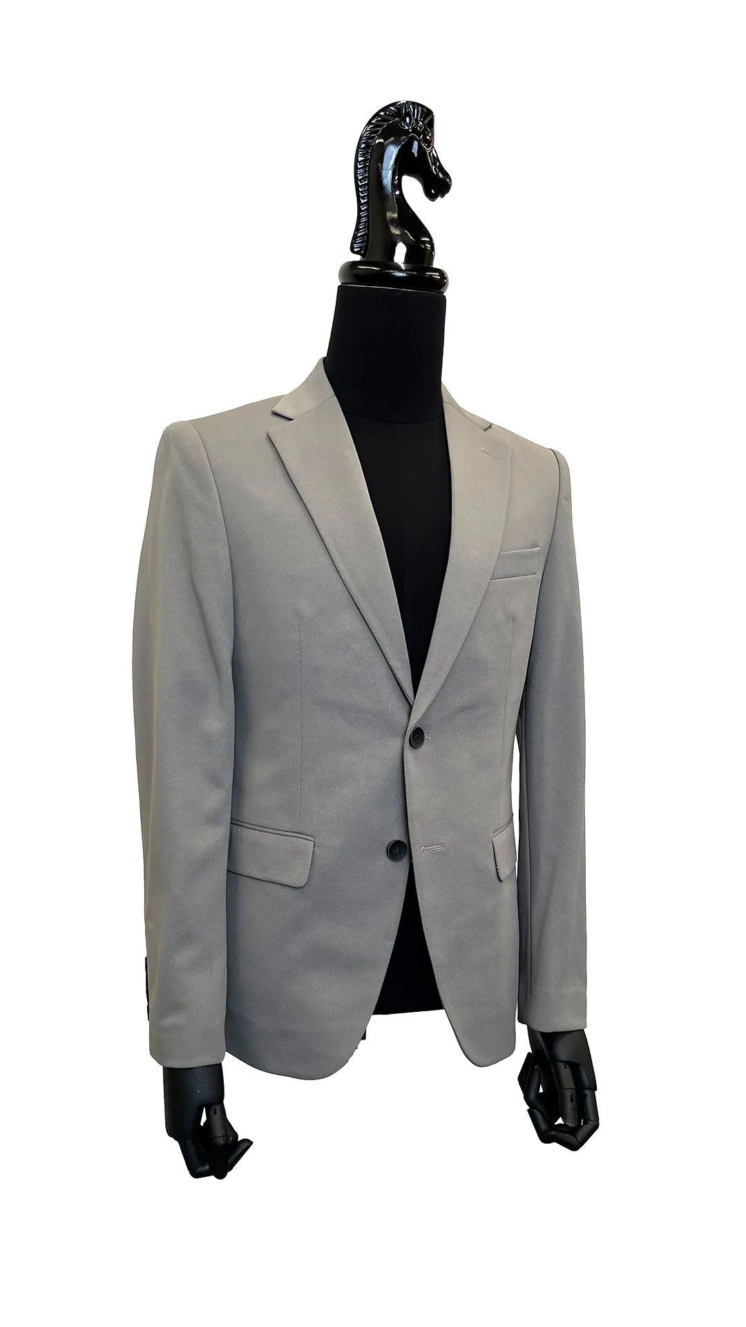 GRAY BLAZER VECO422