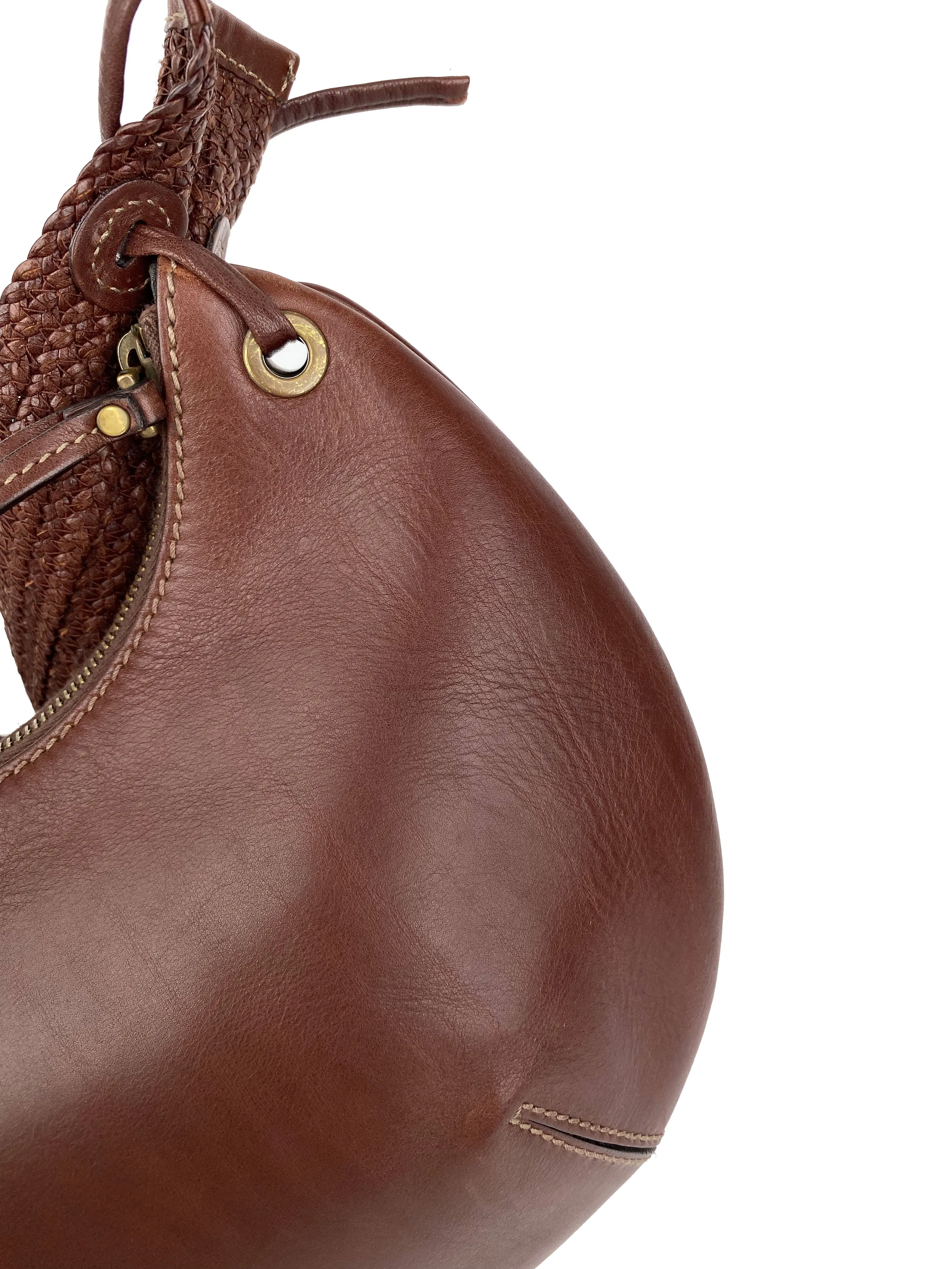 Gucci Burgundy Vintage Hobo Bag