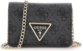 Guess Meridian 4G Logo Bag In Coal For Women