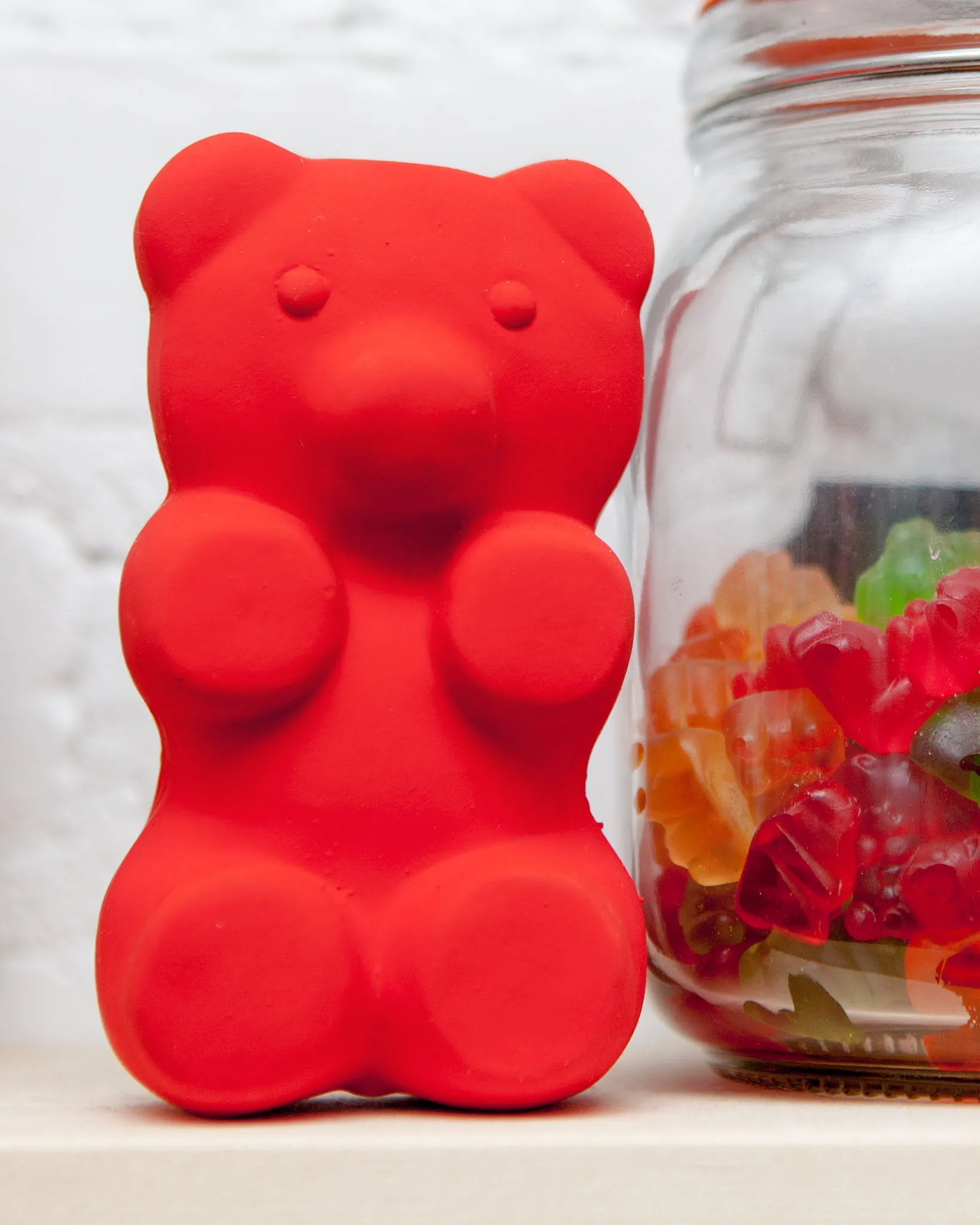 Gummi Bear Latex Squeaky Dog Toy
