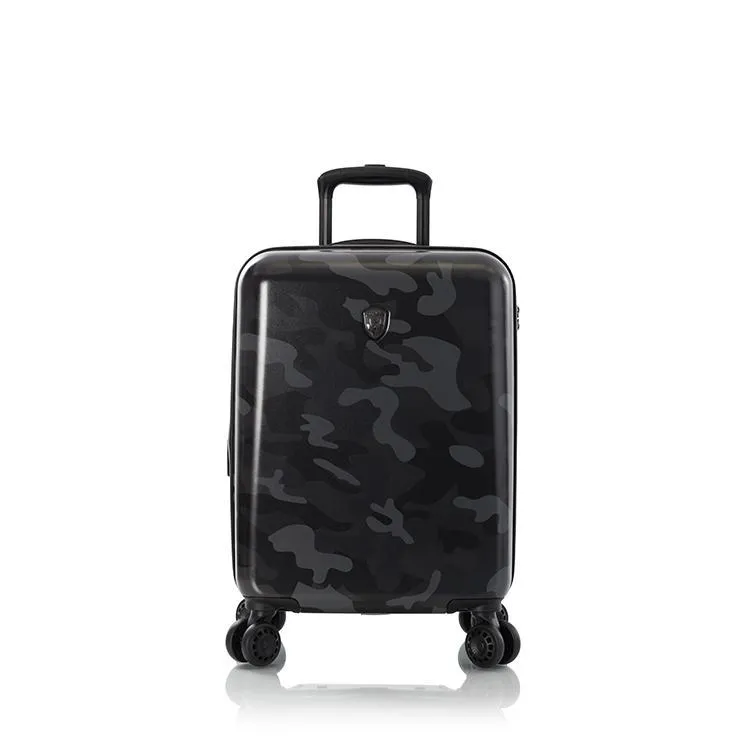 Heys Black Camo 21" Fashion Spinner Carry-on