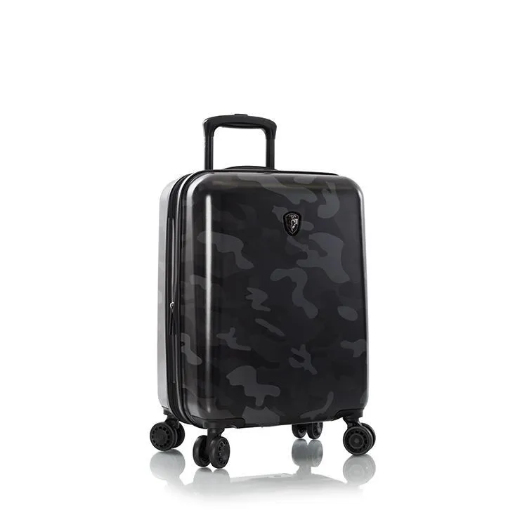 Heys Black Camo 21" Fashion Spinner Carry-on