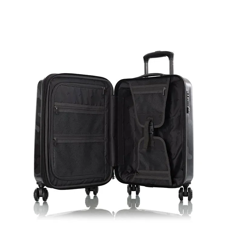 Heys Black Camo 21" Fashion Spinner Carry-on
