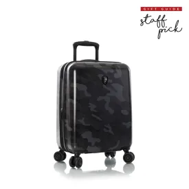 Heys Black Camo 21" Fashion Spinner Carry-on