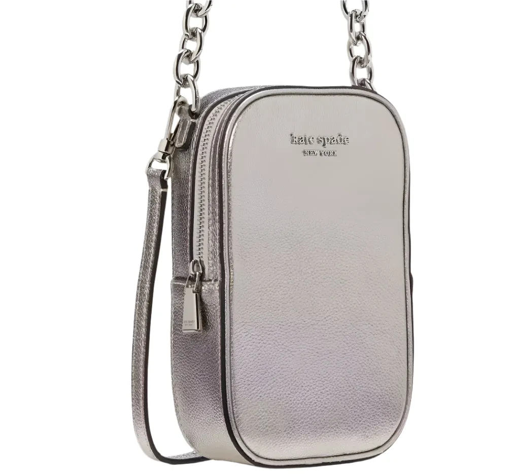 Kate Spade Jolie Metallic Chain Phone Crossbody Handbag