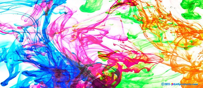 Kolorcoat™ Flair Bottle - Colorful Smoke Design - 750ml