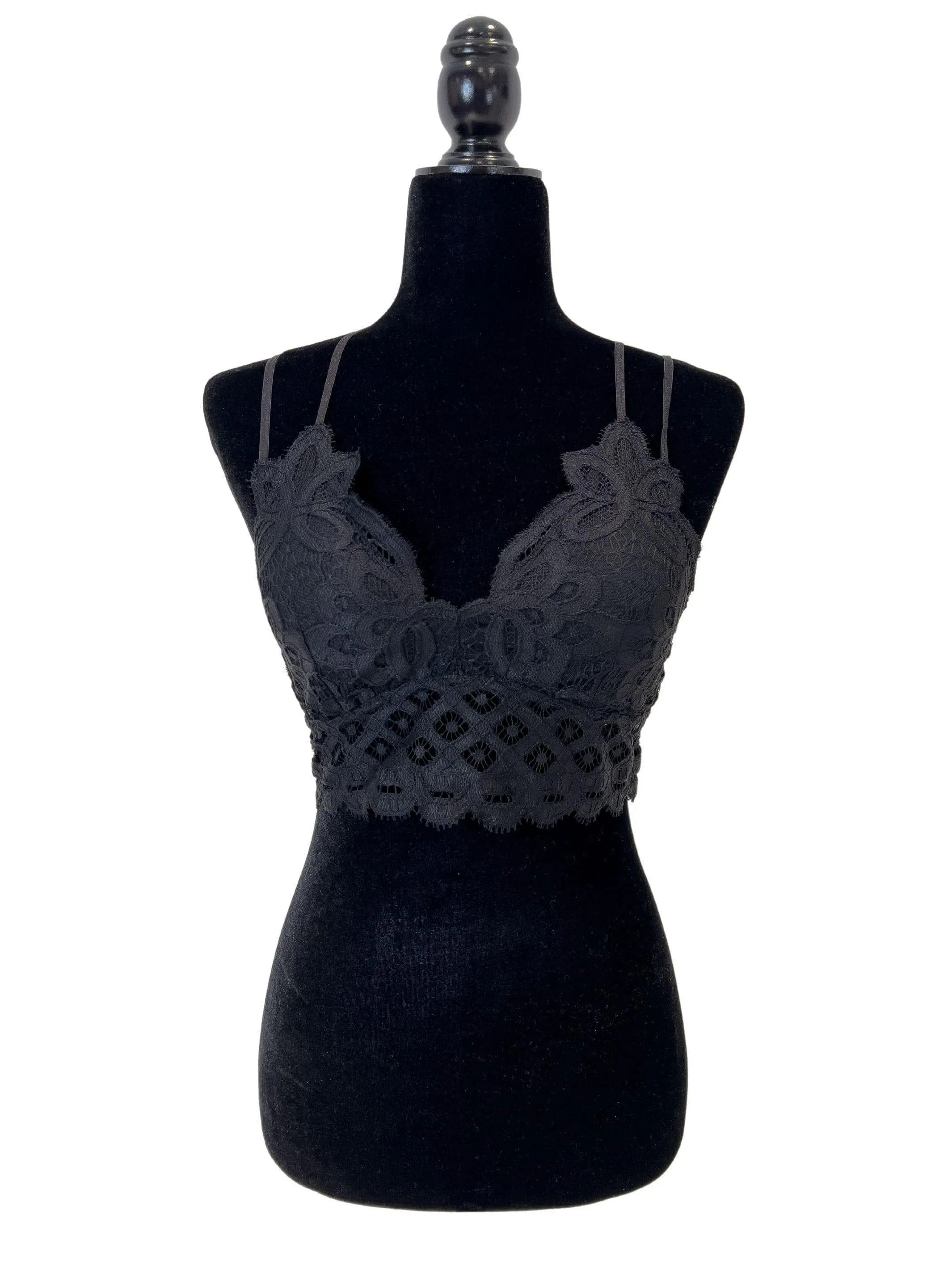 Lace Me | Crochet Lace Bralette