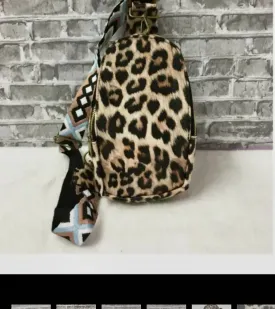 Leopard Sling Bag