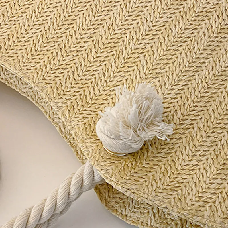 Lily Straw Shoulder Bag