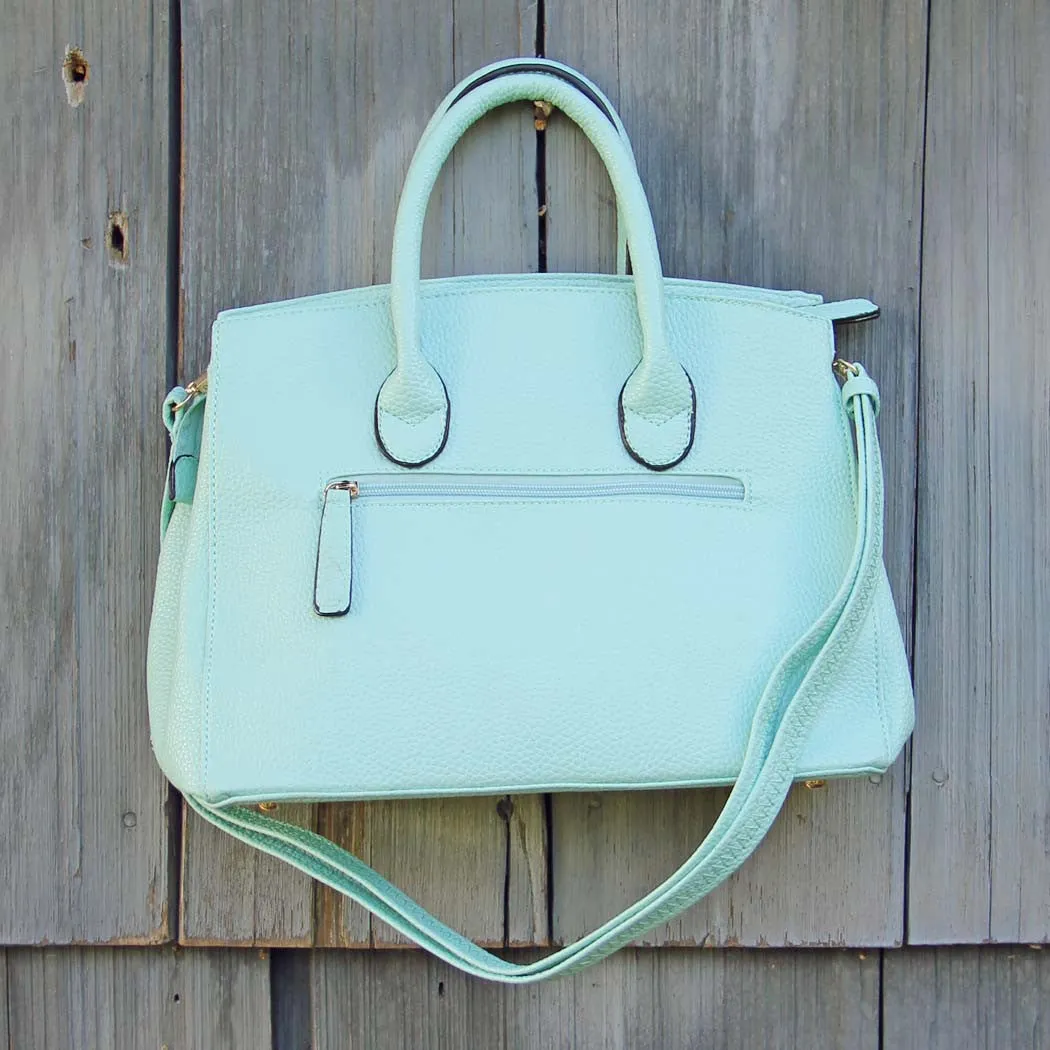 Lock & Key Mint Tote