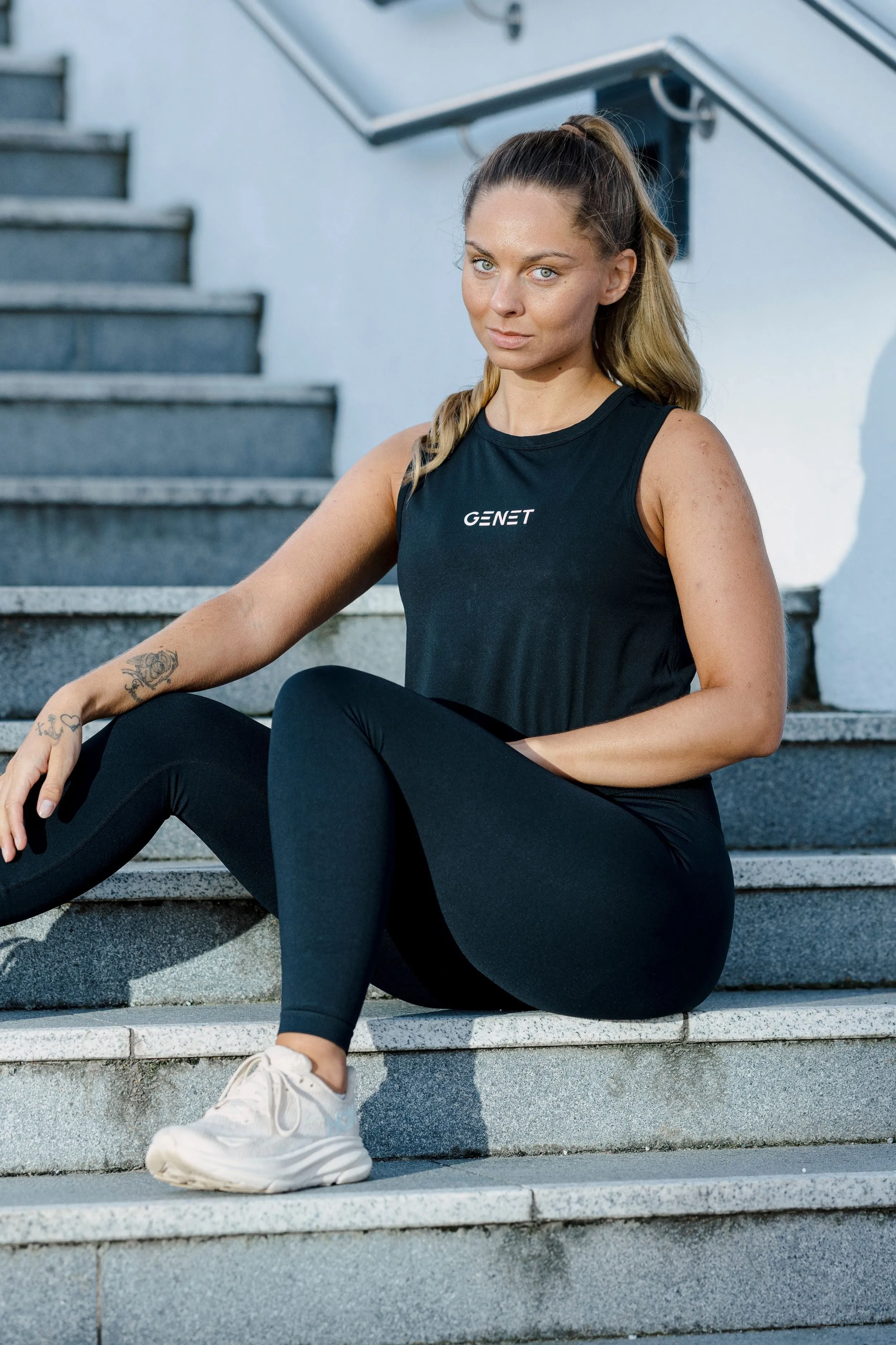 LUX TANK TOP | BLACK