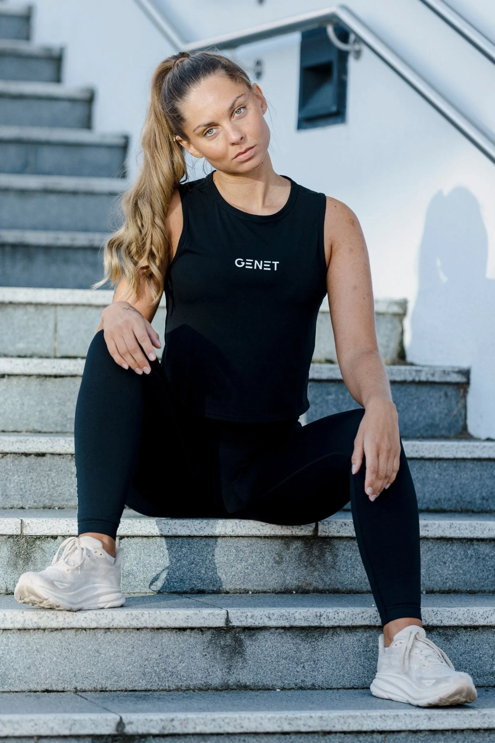 LUX TANK TOP | BLACK