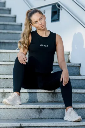 LUX TANK TOP | BLACK