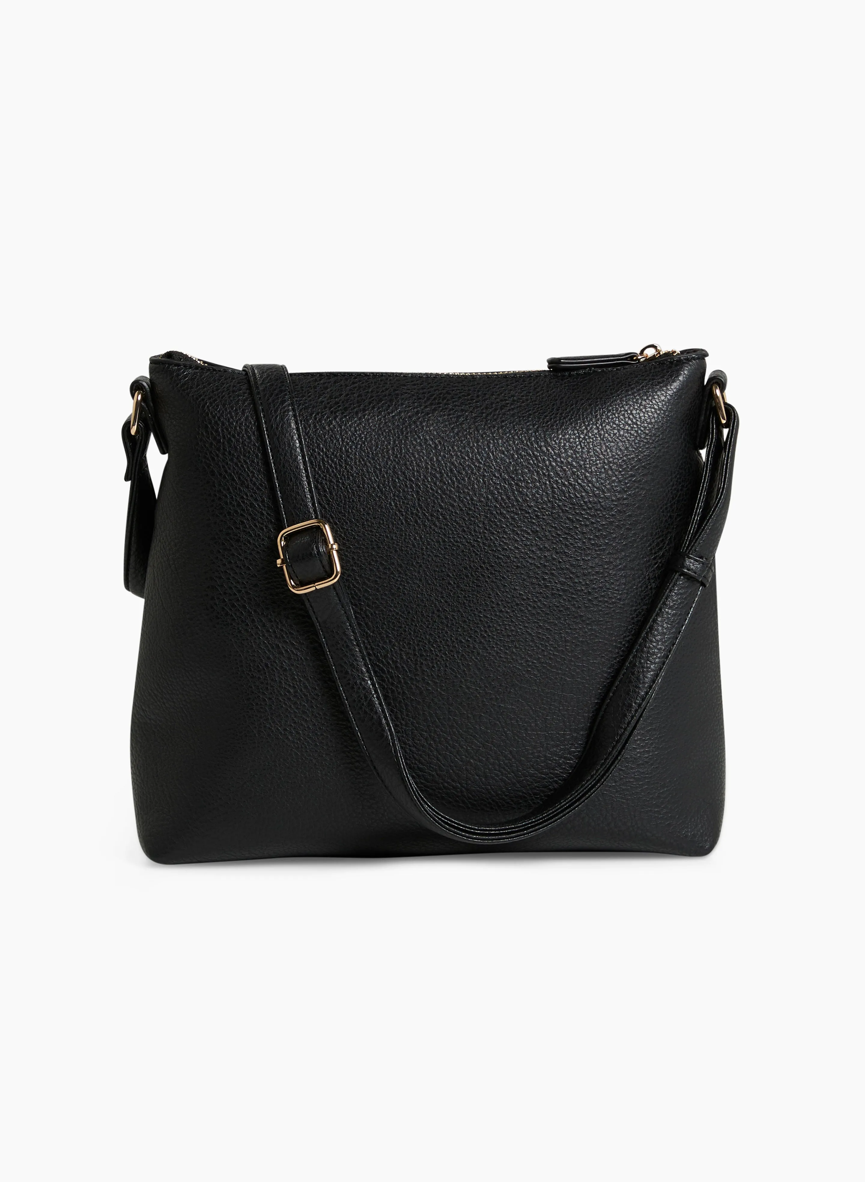 Metallic Detail Crossbody Bag