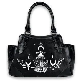 Midnight Chandelier Washed Canvas Shoulder Bag
