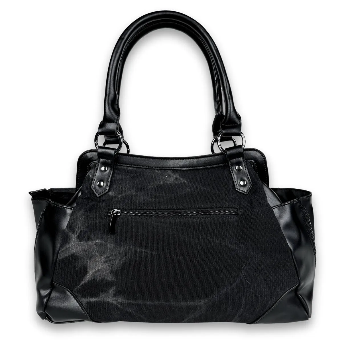 Midnight Chandelier Washed Canvas Shoulder Bag