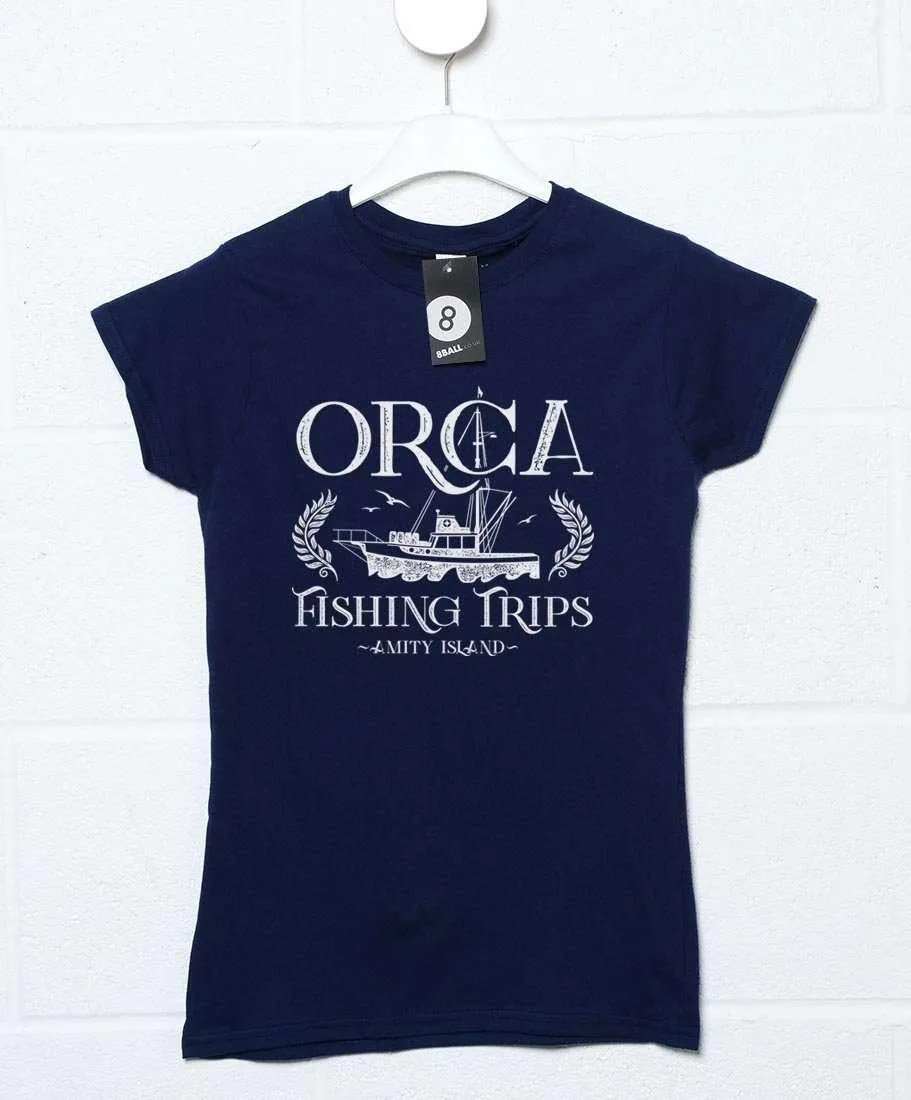 Orca Fishing Trips T-Shirt for Women