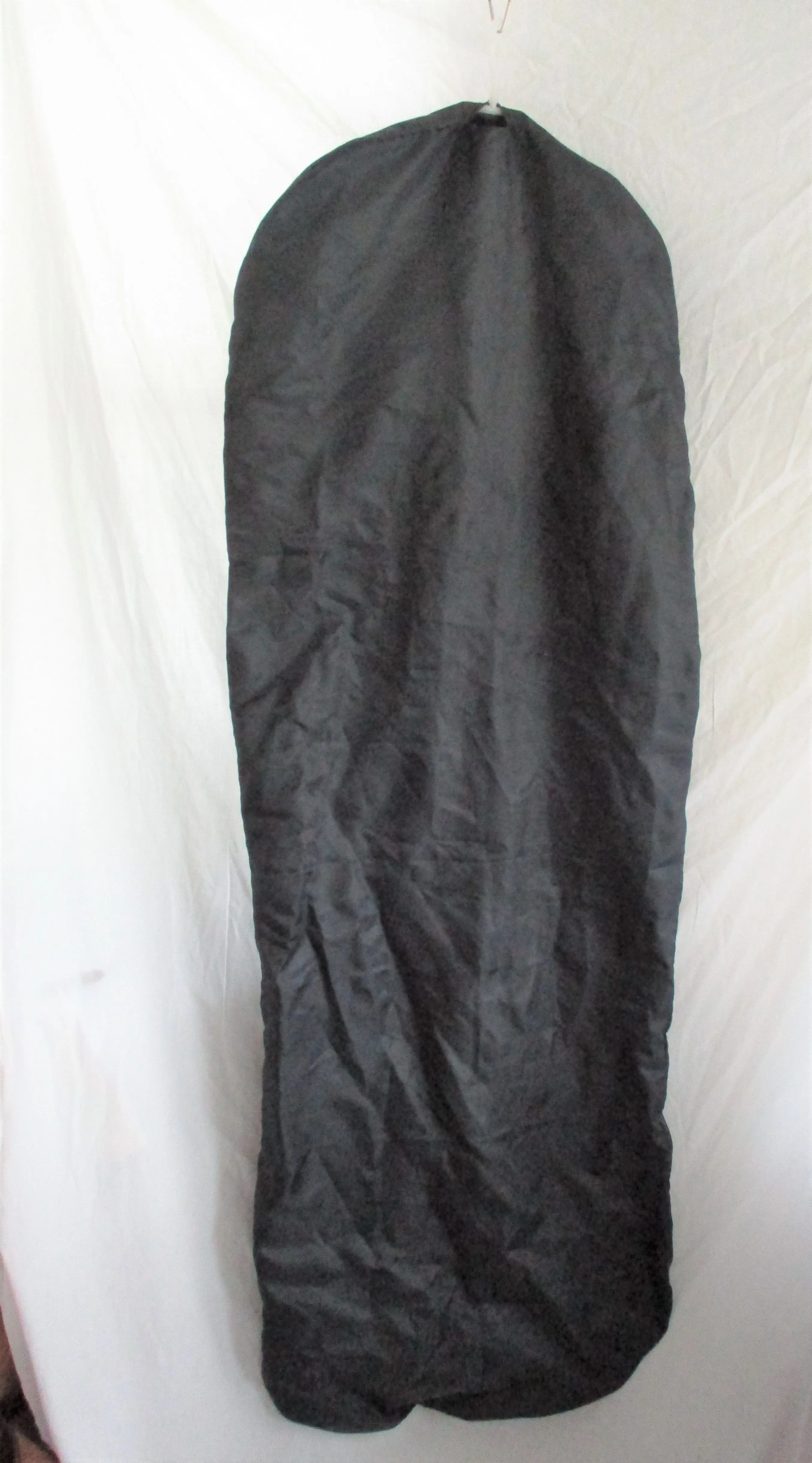 PRADA Zip Folding Garment Bag Cloth TRAVEL ORGANIZER Navy Blue 23 x 45