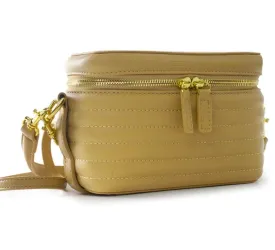 Quilted Stripes Bag Yellow
