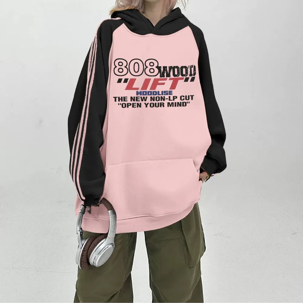 "American street fashion 808 print” Hoodie