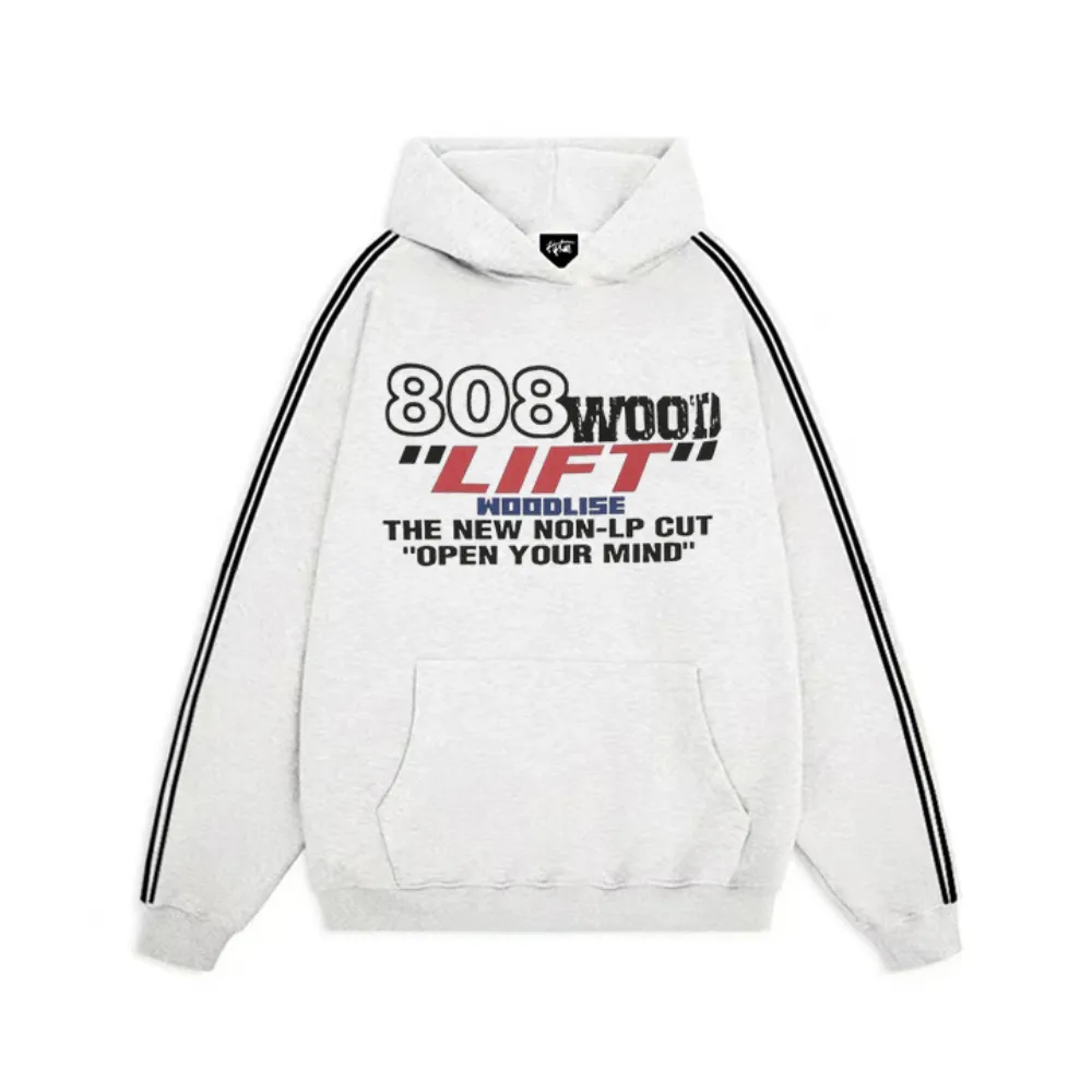 "American street fashion 808 print” Hoodie