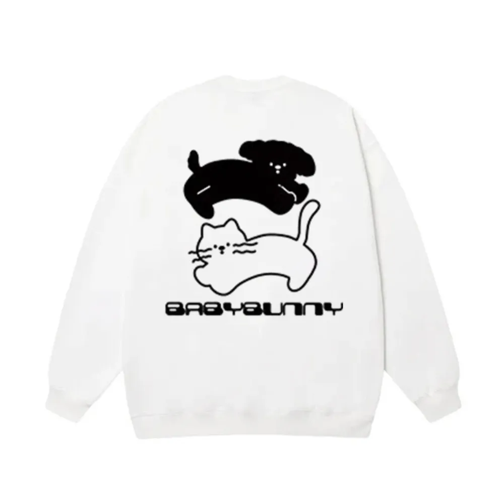 "Baby Cat and Doggy" Sweatshirt