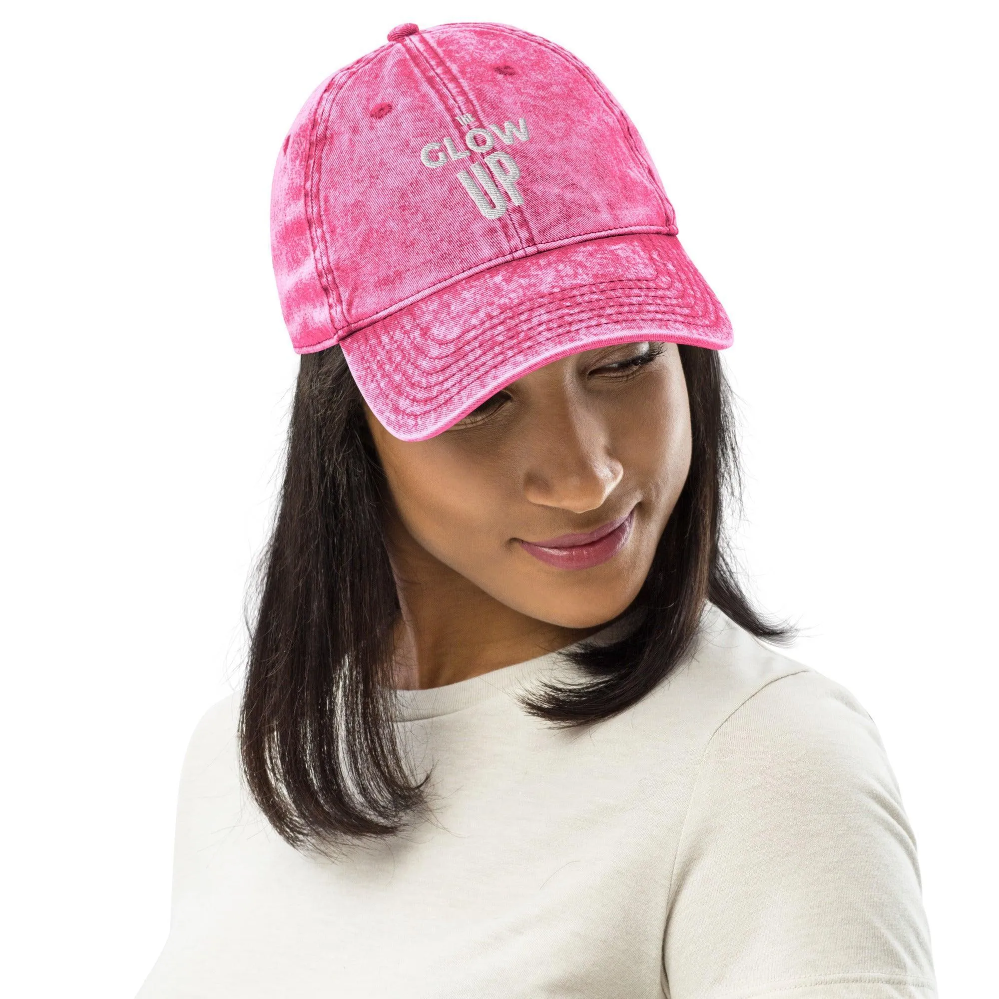 "The Glow Up" Vintage Dad Hat