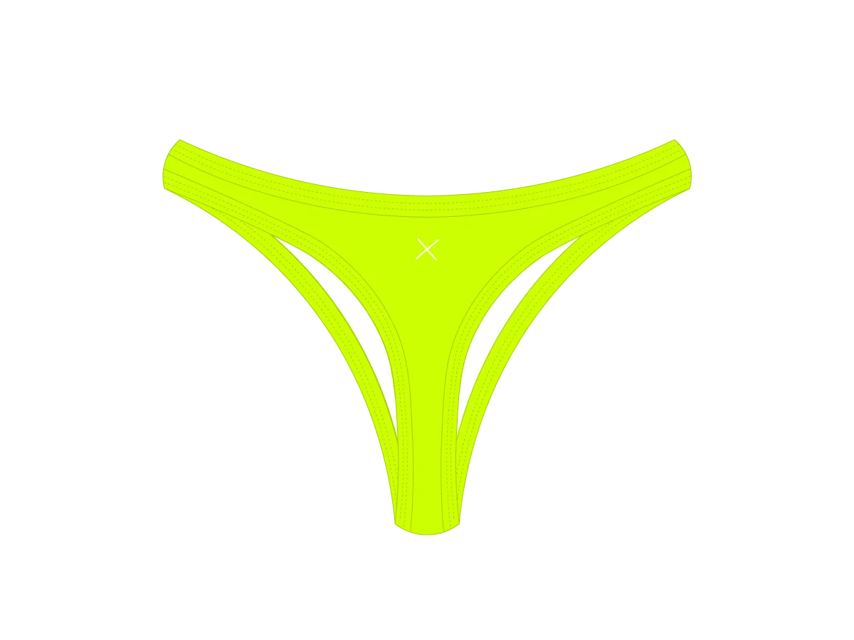 Sour Yellow Sporty Bottoms