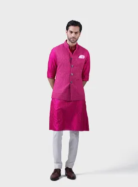 THE FUSCHIA TOPAZ WAISTCOAT THE FUSCHIA TOPAZ WAISTCOAT