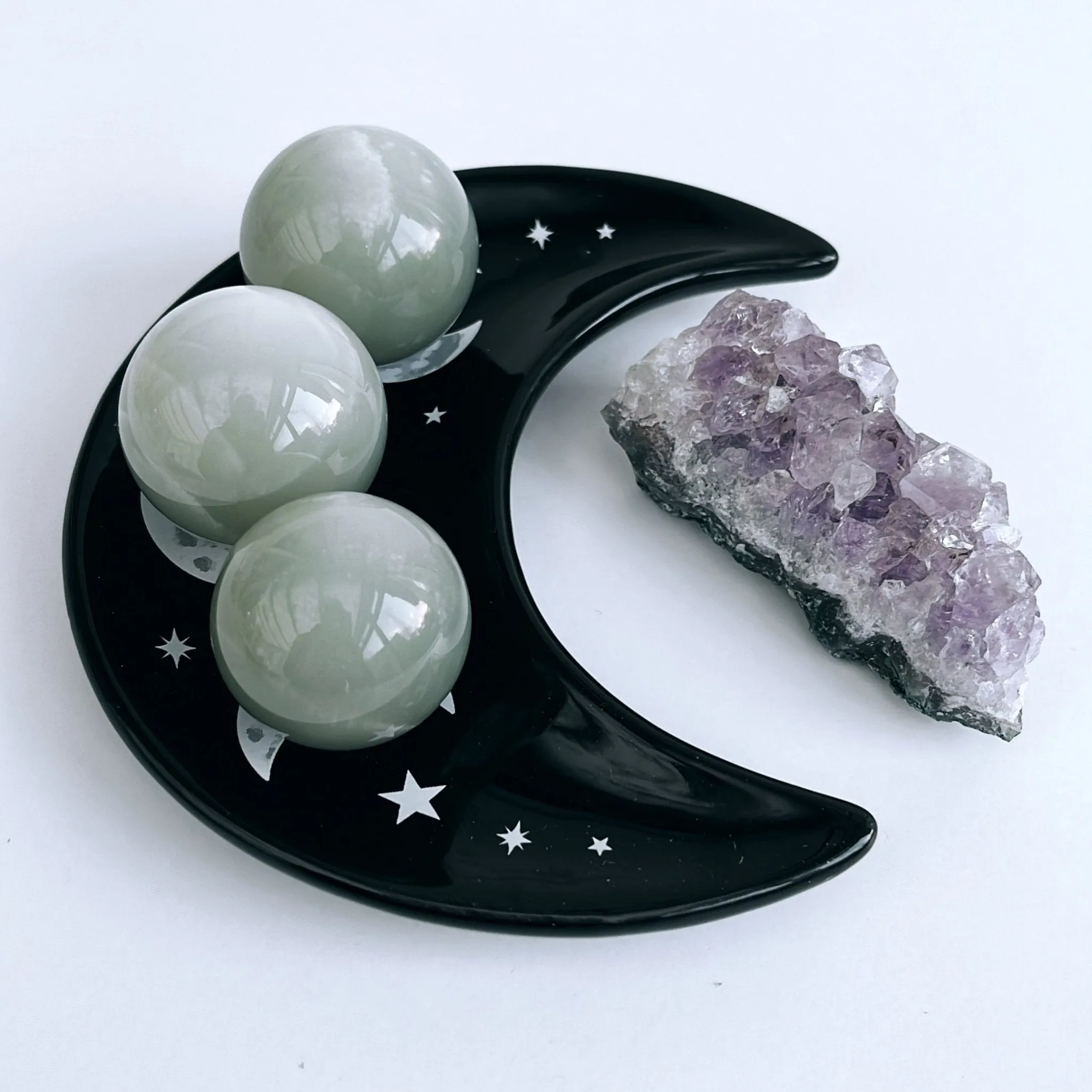 Triple Moon Crescent Trinket Dish