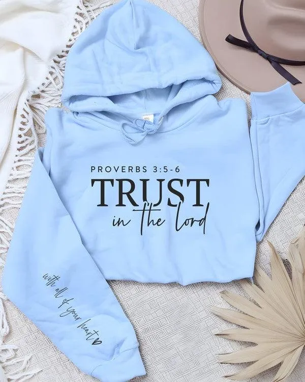 Trust in The Lord Graphic Hoodie PLUS