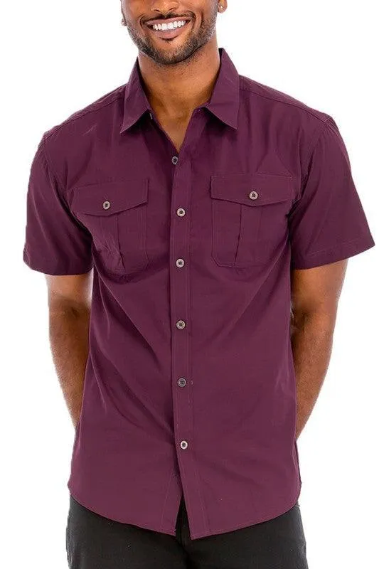 Two Chest | Button Down Shirt