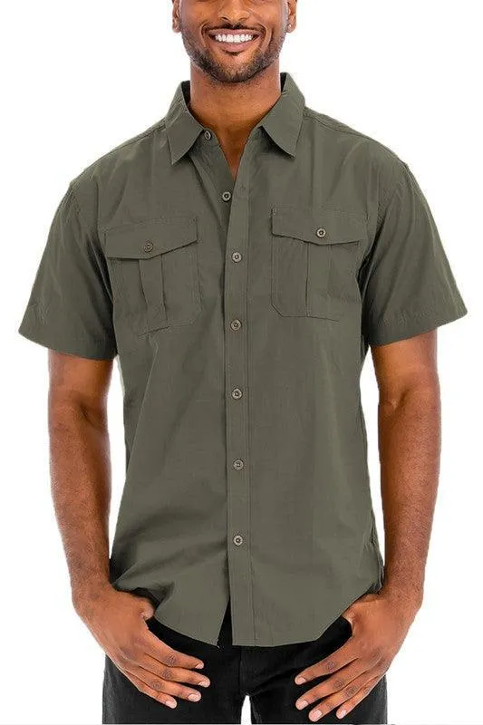 Two Chest | Button Down Shirt