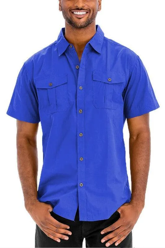 Two Chest | Button Down Shirt