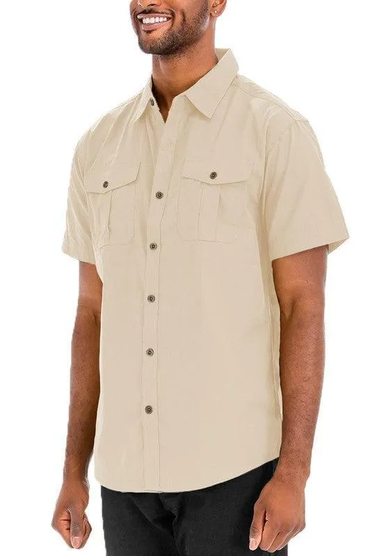 Two Chest | Button Down Shirt