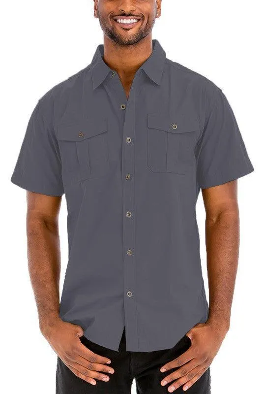 Two Chest | Button Down Shirt